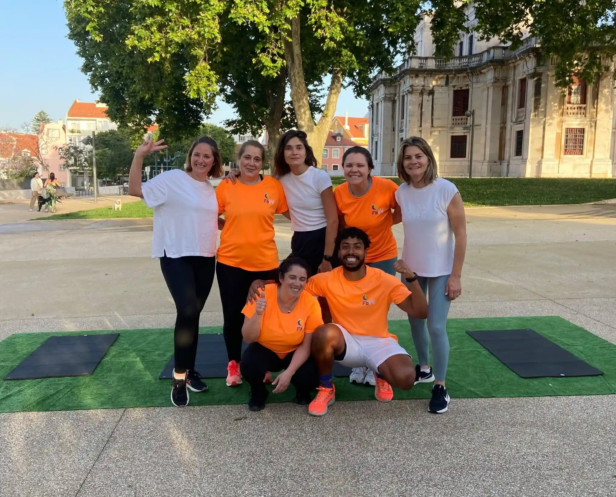 Treino Funcional ao Ar Livre em Lisboa com FBW